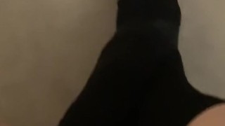 POV - You’re Watching Rosie’s Sock Tease and Lotion