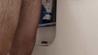 Relieving stress in the shower after work