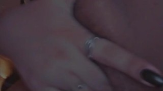 Hairy pussy fingering