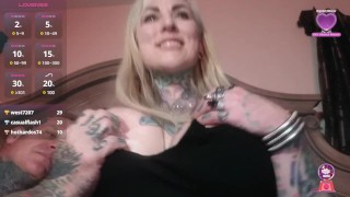 Watch my Husband Play with my Tits Live on Cam!