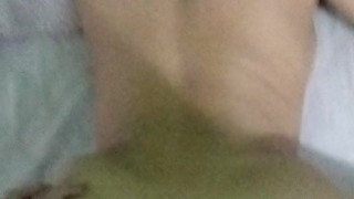 I fuck my friend + cum in her big ass