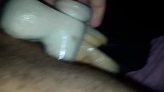 Two dildos in my ass