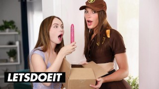 Cheating Wife Fucks Delivery Girl . Katrina Colt, Lilly Bell / A GIRL KNOWS