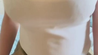 Pretty girl with big tits