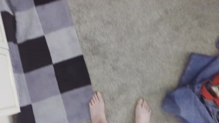 Morning mastutbation before i get dressed