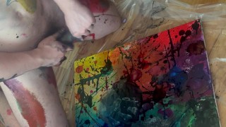 Hung Twunk Pays Tribute to Pollock