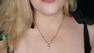 Sexy smoking sex blonde