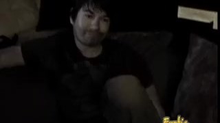 Horny brunette slut Mistress Gemini has some fun with raunchy studs