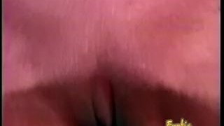 Two curvaceous lesbian sluts bang each other with a strap-on