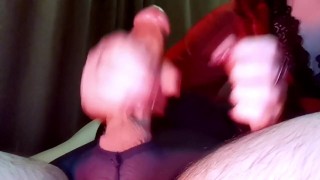 When I truly want to play with your cock I stroke it like this!