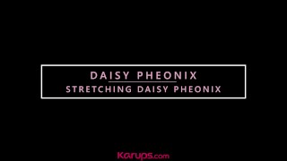 Naughty stepsister flirting with her stepbrother before workout