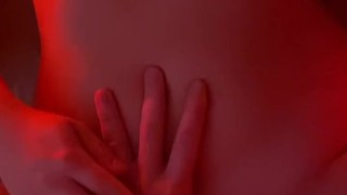 Big tits teen in black lingerie fucked very soft