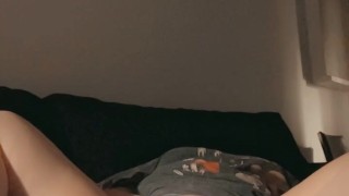 Making my pussy squirt with my toy