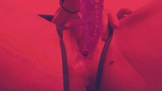 Fast orgasm, My pussy loves the dildo.