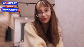 POV Horny Stepsister Seduces During The No Nut November