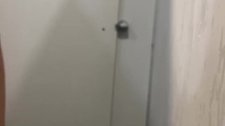 naked on gym locker room end cumming in the shower