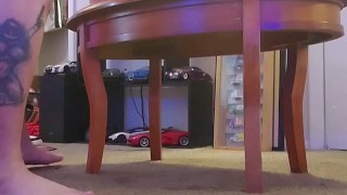 Around of table of dildos