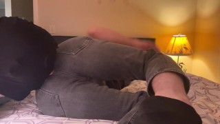 Desensitizing him to my farts (part 1)