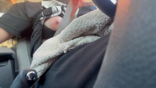 Italian Horny Milf Artemisia Love Sexy Car Ride Big Tits Flashing OF@ArtemisiaLove101 for more