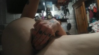 AthenaxWhite- Trying to Fist For The First Time