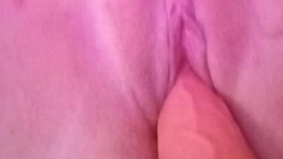 Sex machine fucks my pussy