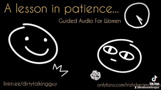 A lesson in patience Erotic Irish Audio