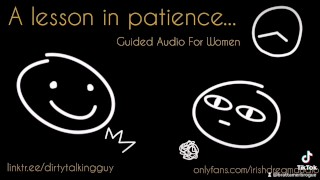 A lesson in patience Erotic Irish Audio