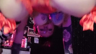 Checkered Slut Ass Pussy Show Off