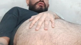 Playing alone with mi dildo and make a big cumshot end