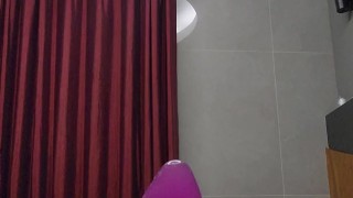 Young Guy Tries Huge Anal Plug