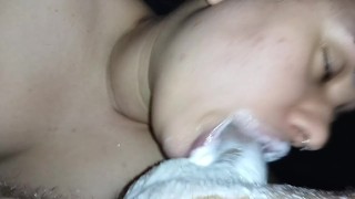 liberating blowjob until creampie comes out releasing all my sperm in this bitch🥛🤤😵🍆