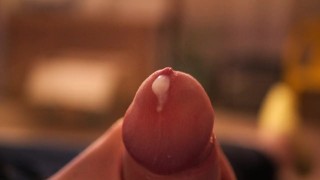 The moment of ejaculation