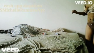 SUCKING A REAL 10 INCH BIG BLACK DICK FATCOCK SUCK AND SWALLOW