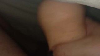 Chubby boy uses fleshlight with a vibrator in his ass