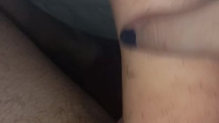 Chubby boy uses fleshlight with a vibrator in his ass