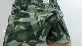 Cumming In My Boxer Shorts