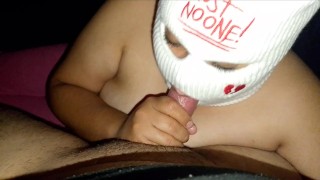 Mi chica me despierta con una gran mamada y termino con una gran corrida sorpresa