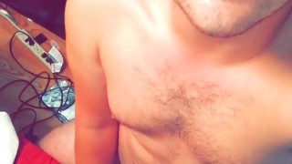 Twink fucks flashlight