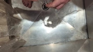 sounding tube completely in my cock and into my bladder