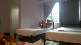 chinese recording tourist shangai hotel