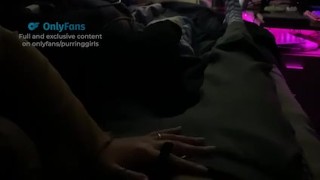 POV Netflix and Chill with my Girl (caresses, rubbing, clothes on) Full Video on OnlyFans