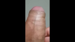 Man thick penis masturbating