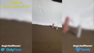 Thick Femboy Fucked and Gaped by XXL Dildo