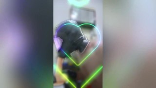 Deepthroating Latex Sissy