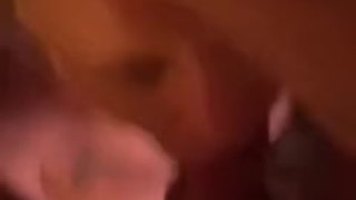 Fucking a sexy girl rough and hard BBC with White blowjob throat fuck