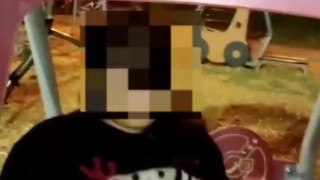 showing my tits in the park.