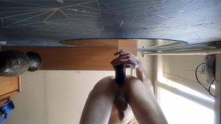 Fucking My Asspussy With This Huge Black Dildo🤤