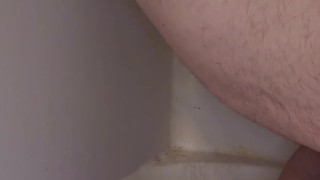 Dadbod Fucks Dildo to Giant Cumshot