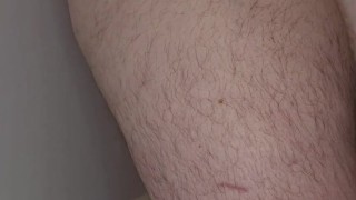 Dadbod Fucks Dildo to Giant Cumshot