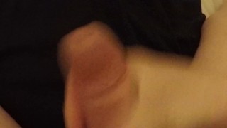 Jerking A Big Load From My Fat Cock